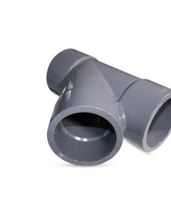 T-piece 110x110x110 PVC NP10 45deg